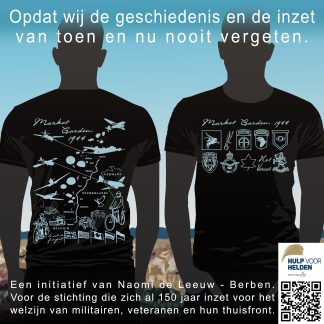 Shirt  Market Garden 1944 - zwart